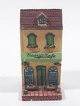 1998 Baileys Irish Cream Limited Edition Two Story Baileys Cafe Building 2 5/8" Tall Resin Ornament