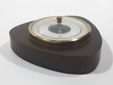 Vintage Unique Triangle Shaped Wood Cased Barometer Made in West Germany