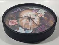 Bill Murray Surrounded By Flowers 10" Diameter Wall Clock