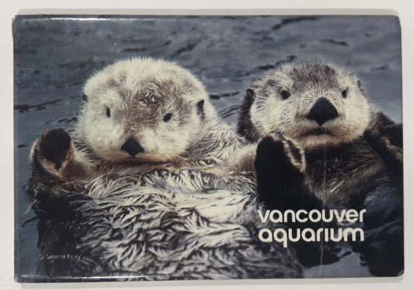 Vancouver Aquarium Sea Otter 2 1/4" x 3 1/8" Fridge Magnet Collectible Serena Keay