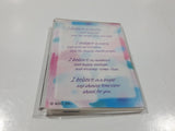 AGC "I Believe" Poem 2 1/2" x 3 1/2" Fridge Magnet