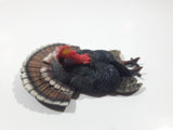 2002 JR MC-162 3D Turkey Shaped 3" x 4 1/4" Rubber Fridge Magnet