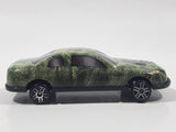 Triceratops Dinosaur Green Pattern Die Cast Toy Car Vehicle
