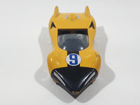 2008 Jada SRE Speed Racer Shooting Star #9 Yellow 1:55 Scale Die Cast Toy Car Vehicle