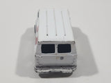 Vintage Unknown Brand 8637 Van White Die Cast Toy Car Vehicle