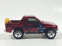 2001 Matchbox S.O.S. / Survival Isuzu Amigo Red 1:57 Scale Die Cast Toy Car Vehicle