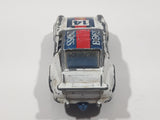 Vintage 1987 Lesney Matchbox Superfast No. 3 Porsche Turbo #14 BOSS White Die Cast Toy Car Vehicle with Opening Doors