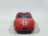 1988 Hartoy Coca Cola Coke Soda Pop Chevrolet Corvette Red Team Turbo Die Cast Toy Car Vehicle with Opening Doors