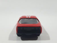 1988 Hartoy Coca Cola Coke Soda Pop Chevrolet Corvette Red Team Turbo Die Cast Toy Car Vehicle with Opening Doors