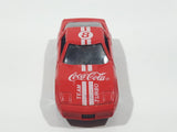 1988 Hartoy Coca Cola Coke Soda Pop Chevrolet Corvette Red Team Turbo Die Cast Toy Car Vehicle with Opening Doors