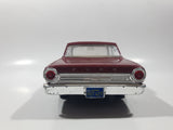 Maisto 1964 Ford Fairlane Thunderbolt Red 1/24 Scale Die Cast Toy Car Vehicle with Opening Doors and Hood