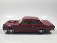 Maisto 1964 Ford Fairlane Thunderbolt Red 1/24 Scale Die Cast Toy Car Vehicle with Opening Doors and Hood