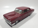 Maisto 1964 Ford Fairlane Thunderbolt Red 1/24 Scale Die Cast Toy Car Vehicle with Opening Doors and Hood