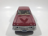 Maisto 1964 Ford Fairlane Thunderbolt Red 1/24 Scale Die Cast Toy Car Vehicle with Opening Doors and Hood