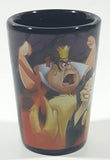 Disney Jerry Leigh Villains Ursula Evil Queen Maleficent Cruella de Vil The Queen of Hearts 2 1/2" Tall Shot Glass