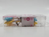 Rare 2004 Sanrio Hello Kitty Small Supaclip Paper Binder Clips New in Case