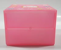 Hello Kitty Pink Acrylic 2 Drawer Makeup Organizer Box