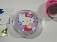 2014 Sanrio Hello Kitty Candy Makeup Plastic Jewelry Box Case