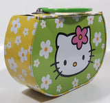 2003 Sanrio Hello Kitty Purse Shaped Tin Metal Lunch Box Container