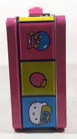 Rare 2007 Sanrio Hello Kitty Embossed Tin Metal Lunch Box