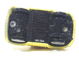 Disney Pixar Cars Fiat 500 Luigi Yellow Die Cast Toy Car Vehicle W2097