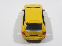 RealToy Porsche Cayenne Turbo Yellow 1:61 Scale Die Cast Toy Car Vehicle