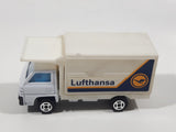 RealToy Lufthansa Airline Catering Airplane Loading Scissor Lift Container Truck White Die Cast Toy Car Vehicle