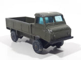 Vintage 1960s Husky Forward Control Land Rover Truck Army Green Die Cast Toy Car Vehicle Made in Gt. Britain