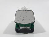 Vintage 1970 Lesney Matchbox Series Ergomatic Cab Leyland Petrol Tanker Fuel Truck BP British Petroleum Green Die Cast Toy Car Vehicle Made in England