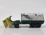 Vintage 1965 Lesney Matchbox Series No. 25 Petrol Tanker BP British Petroleum Yellow and Green Die Cast Toy Car Vehicle with Tilting Cab Made in England