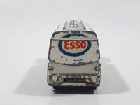 Vintage 1960s Husky Models Tanker Esso White Die Cast Toy Car Vehicle Made in Gt. Britain