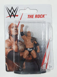 2018 Mattel WWE The Rock 3" Tall Toy Wrestler Mini Figure New in Package