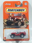 2021 Matchbox Jeep 1948 Willys Jeep Red Die Cast Toy Car Vehicle New in Package