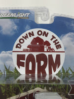 2018 Greenlight Collectibles Limited Edition Down On The Farm 1984 Ford 5610 Farm Tractor Blue Die Cast Toy Vehicle New in Package