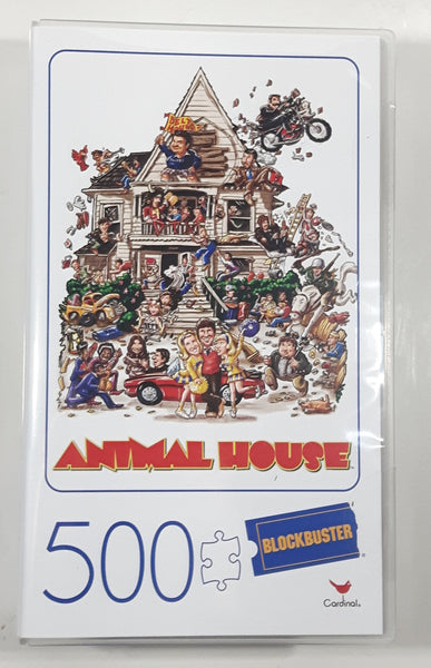 2019 Cardinal Spin Master Blockbuster Universal City Studios Animal House 500 Piece Puzzle New in Case