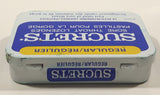 Vintage Beecham Canada Inc. Sucrets Regular Sore Throat Lozenges 24 Hexylresorcinol Lozenges/Pastilles Hinged Tin Metal Container Case Weston Ontario EMPTY