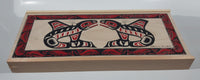 Vintage Clarence A. Wells Port Simpson, B.C. Aboriginal Art Wood Box with Sliding Lid