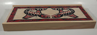 Vintage Clarence A. Wells Port Simpson, B.C. Aboriginal Art Wood Box with Sliding Lid