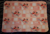 2004 MGM Metro Goldwyn Mayer Pink Panther 30" x 40" Fleece Baby Throw Blanket