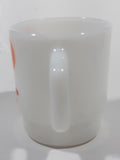 Vintage Anchor Hocking Fire King McDonald's "Good Morning Canada" White Milk Glass Coffee Mug Cup