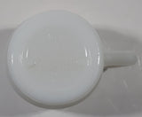 Vintage Anchor Hocking Fire King McDonald's "Good Morning Canada" White Milk Glass Coffee Mug Cup