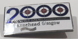 2000 Ford World Curling Championships Braehead Glasgow Enamel Metal Lapel Pin