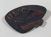 1961 B.W.C. C-Mixed '61 Curling Enamel Metal Lapel Pin