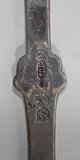 Wunmaand Netherlands Travel Souvenir Silver Plated Metal Spoon