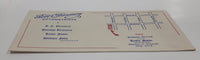 Vintage Robt. C. Demmery Optometrists Ink Blotter Paper Advertising Card