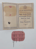 Antique Schaff Bros. Co Manufacturers Pianos Chicago Illinois and Huntington Indiana Brabant Needle Company Small Advertising Booklet