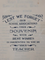 Antique 1911 - 1912 Public School District No. 46 Ross Township Roseau County Minnesota Souvenir School Year Book