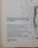 1994 Taschen Salvador Dali 1904 - 1989 Book Gilles Neret