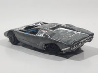 Unknown Brand No. 675 Luxury Exotic Sports Car Chrome Die Cast Toy Car Vehicle