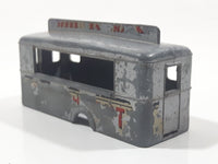 Vintage Lesney Mobile Canteen Trailer No. 74 Grey Die Cast Toy Food Catering Car Vehicle Made in England JUST BODY